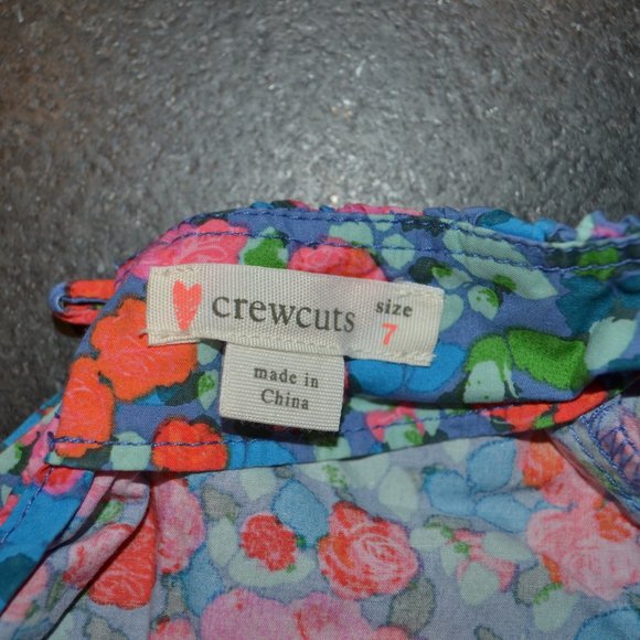 Crewcuts Girls Size 7 Flower Top - Picture 3 of 3